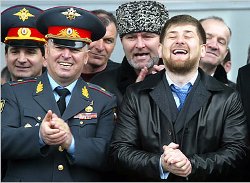 Ramzan Kadyrov, le nouveau maître de Grozny, soutenu par Poutine (Source : The New York Times)