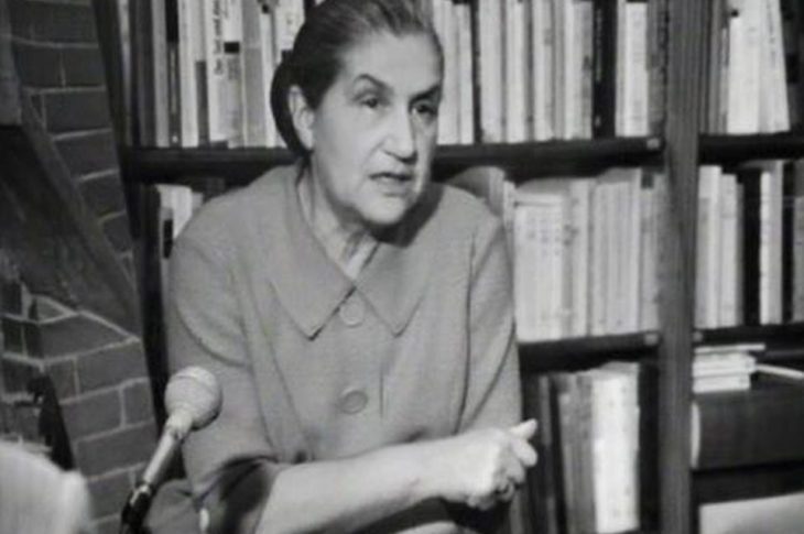 La philosophe Jeanne Hersch.